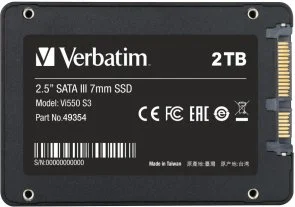 Фото: SSD-накопичувач Verbatim Vi550 S3 SATA III 2TB (49354) № 2 | KTC
