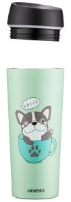 Фото: Термочашка Ardesto Coffee Time Frenchie 450ml Green (AR2645DG) № 2 | KTC