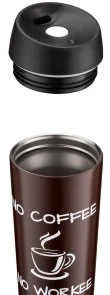 Фото: Термочашка Ardesto Coffee Time 450ml Brown (AR2645CB) № 3 | KTC