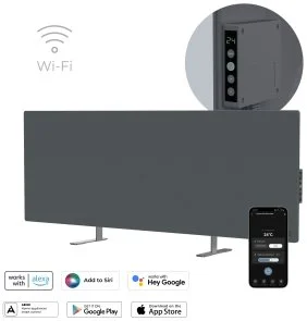 Фото: Конвектор AENO Premium Eco Smart GH5S LED Grey (AGH0005S) № 3 | KTC