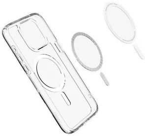 Фото: Чохол Spigen for Apple iPhone 15 Pro - Ultra Hybrid MagFit White (ACS06715) № 9 | KTC