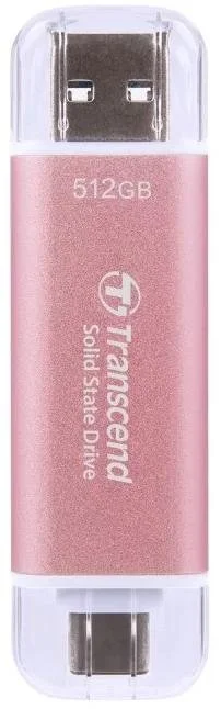 Фото: Зовнішній SSD-накопичувач Transcend ESD310 512GB Pink (TS512GESD310P) № 2 | KTC