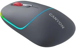 Фото: Миша Canyon MW-22 Dual Band RGB Wireless Dark Grey (CNS-CMSW22DG) № 2 | KTC