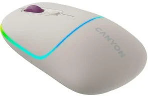 Фото: Миша Canyon MW-22 Dual Band RGB Wireless Rice (CNS-CMSW22RC) № 2 | KTC