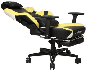 Крісло 1stPlayer Duke Black/White/Yellow (Duke Black&White&Yellow)