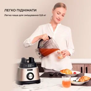 Фото: Блендер JIMMY Blender B53 Champagne Black № 6 | KTC