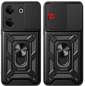 Чохол BeCover for Tecno Camon 20 Pro CK7n - Military Black (710003)