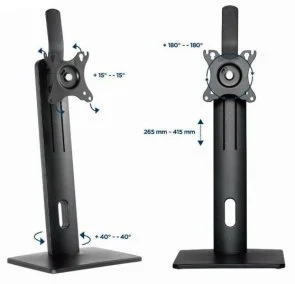 Фото: Кронштейн Gembird MS-D1-01 Black № 7 | KTC