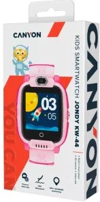 Фото: Смарт годинник Canyon Jondy KW-44 Pink (CNE-KW44PP) № 4 | KTC