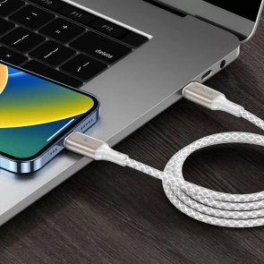 Кабель Proove Dense Metal 27W Type-C/Lightning 1m White (CCDM27002102)