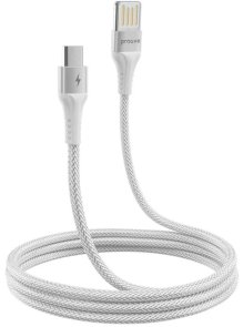 Кабель Proove Double Way Weft 2.4A AM / MicroUSB 1m White (CCDW20001302)