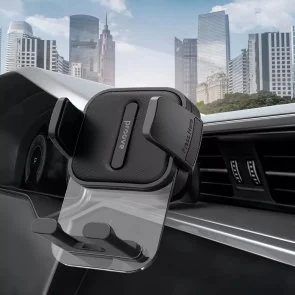 Фото: Кріплення для мобільного телефону Proove Crystal Clamp Air Outlet Car Mount Black (CHCC00000001) № 3 | KTC