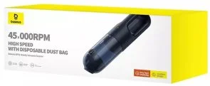 Фото: Автомобільний пилосос Baseus AP01 Handy Vacuum Cleaner Black (50895) № 5 | KTC