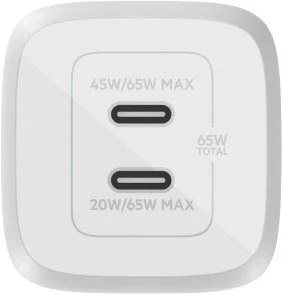 Фото: Зарядний пристрій Belkin BoostCharge Pro GaN 65W White (WCH013VFWH) № 4 | KTC