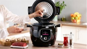 Мультиварка-скороварка Tefal Cook4me plus Connect (CY855830)