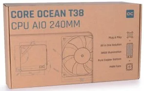 Фото: Система рідинного охолодження Alphacool Core Ocean T38 AIO 240mm (13051) № 6 | KTC