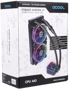 Система рідинного охолодження Alphacool Eisbaer Aurora LT240 CPU AIO Digital RGB (11678)