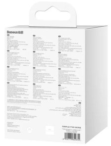 Автомобільний зарядний пристрій Baseus Digital Display PD3.1 Dual Fast Charger Car Charger Set Obsidian Black With Type-C/Type-C (CGZX070001)