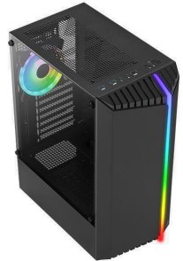 Корпус AeroCool Bionic-G-BK-v2 Black with window (ACCM-PV34113.11)