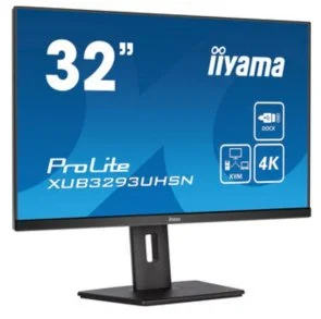 Фото: Монітор iiyama PROLITE XUB3293UHSN-B5 - 31.5" IPS / 3840×2160 / 60 Гц / Pivot / HAS № 2 | KTC