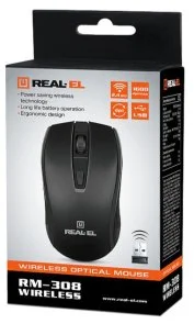 Фото: Миша Real-EL RM-308 Black (EL123200033) № 10 | KTC