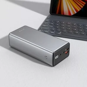 Фото: Батарея універсальна Proove Metalskin 30000mAh 65W Metal Gray (PBM365210004) № 4 | KTC
