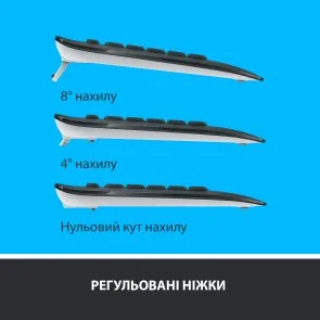 Фото: Комплект клавіатура+миша Logitech MK540 Advanced Us/Ukr (920-008685) № 4 | KTC
