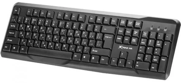 Фото: Клавіатура Xtrike Me KB-229 ENG/UKR USB Black (KB-229UA) № 2 | KTC