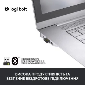 Фото: Комплект клавіатура+миша Logitech Signature MK650 Combo Us/Ukr OffWhite for business OEM (920-011032) № 6 | KTC