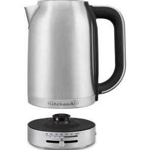 Фото: Електрочайник KitchenAid Variable Temperature Kettle 1.7L 5KEK1701 Stainless Steel (5KEK1701ESX) № 4 | KTC