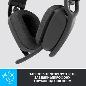 Фото: Гарнітура Logitech Zone Vibe 125 Graphite (981-001126) № 4 | KTC