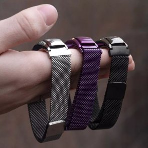 Ремінець PRC for Xiaomi Mi Band 8 - Milanese Loop purple