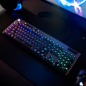 Клавіатура Logitech G815 Gaming Mechanical GL Linear RGB USB UA Black (920-009008)