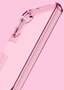 Чохол iTSkins for Samsung A15 - HYBRID R CLEAR Light Pink (SGA1-SPECM-LPNK)