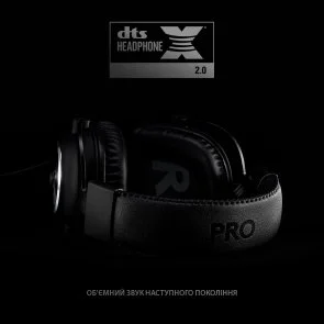 Фото: Гарнітура Logitech G PRO X Gaming Black (981-000818) № 8 | KTC