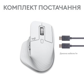 Миша Logitech MX Master 3S for Mac Pale Grey (910-006572)