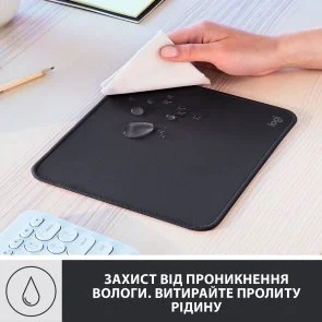 Фото: Килимок Logitech Mouse Pad Studio Series 200x230x2mm Graphite (956-000049) № 7 | KTC
