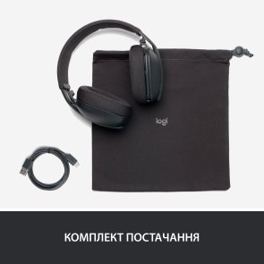 Гарнітура Logitech Zone Vibe 100 Graphite (981-001213)