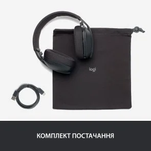 Фото: Гарнітура Logitech Zone Vibe 100 Graphite (981-001213) № 10 | KTC