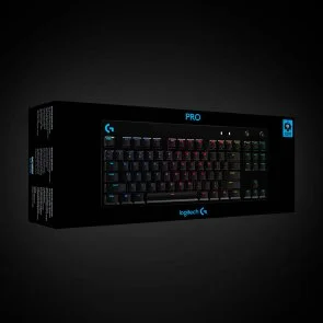 Фото: Клавіатура Logitech G Pro TKL GX Blue Clicky US/Ukr Black (920-009392) № 9 | KTC