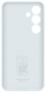 Чохол Samsung for Galaxy S24 S921 - Silicone Case White (EF-PS921TWEGWW)