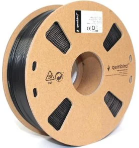 Фото: Пластик (філамент) для 3D друку Gembird 3D ABS 1kg/1.75mm Filament Black (3DP-ABS1.75-01-BK) № 2 | KTC