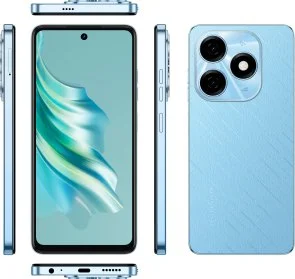 Фото: Смартфон TECNO Spark 20 KJ5n 8/256GB Magic Skin Blue (4894947013553) № 3 | KTC