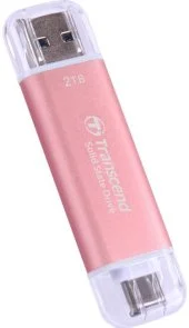 Фото: Зовнішній SSD-накопичувач Transcend ESD310P 2TB Pink (TS2TESD310P) № 2 | KTC
