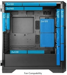 Фото: Корпус Chieftec Apex Black (GA-01B-TG-OP) № 12 | KTC