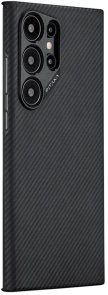 Чохол Pitaka for Samsung S24 Ultra - MagEZ Case 4 Twill Black/Grey (KS2401U)