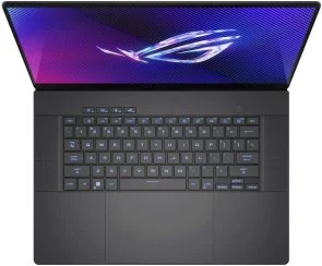 Фото: Ноутбук ASUS ROG Zephyrus G16 2024 GU605MI-QR064W Eclipse Gray - 16" OLED 240 Гц / Intel Core Ultra 9 / 185H / DDR5 32 ГБ / PCI-E SSD 1 ТБ / GeForce RTX 4070 № 4 | KTC