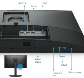 Монітор BenQ SW272U (9H.LLFLB.QBE)