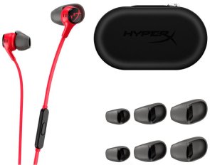 Гарнітура HyperX Cloud Earbuds II Red (705L8AA)