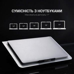 Підставка для ноутбука GamePro CP620S Silver